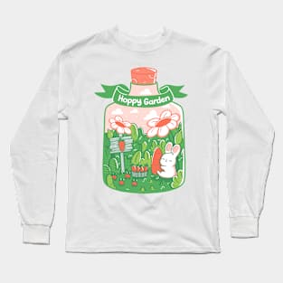 Hoppy Bunny Garden by Tobe Fonseca Long Sleeve T-Shirt